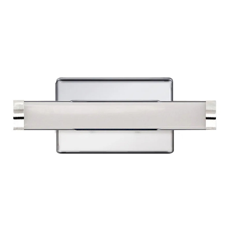 12" LED Multi-CCT Vanity Light, 8W, 560 Lumens, Brushed Nickel or Polished Chrome