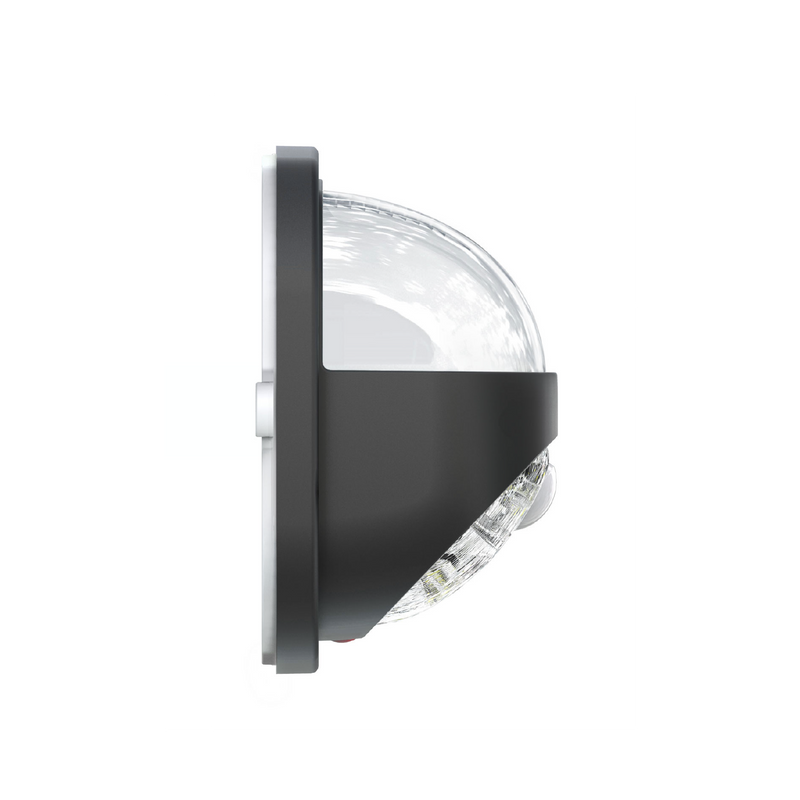 Solar Motion Security Light, 25W, 2500 lumens, 4000K, Black