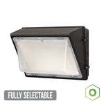 2PK Origin LED Wall Pack, 6,840 Lumen Max, Wattage and CCT Selectable, Photocontrol Included, 120-277V, Bronze