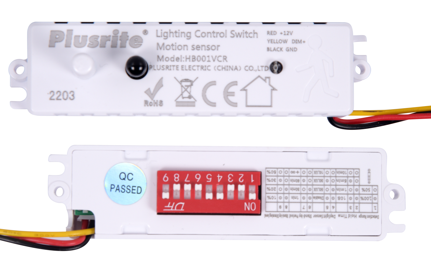 Programable Microwave Motion Sensor for naturaLED Commercial Strip Light