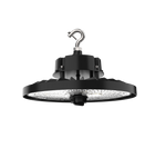 Saturn LED UFO High Bay, 100 watt, 120-277V, 18,500 Lumens, 5000K CCT, Black Finish