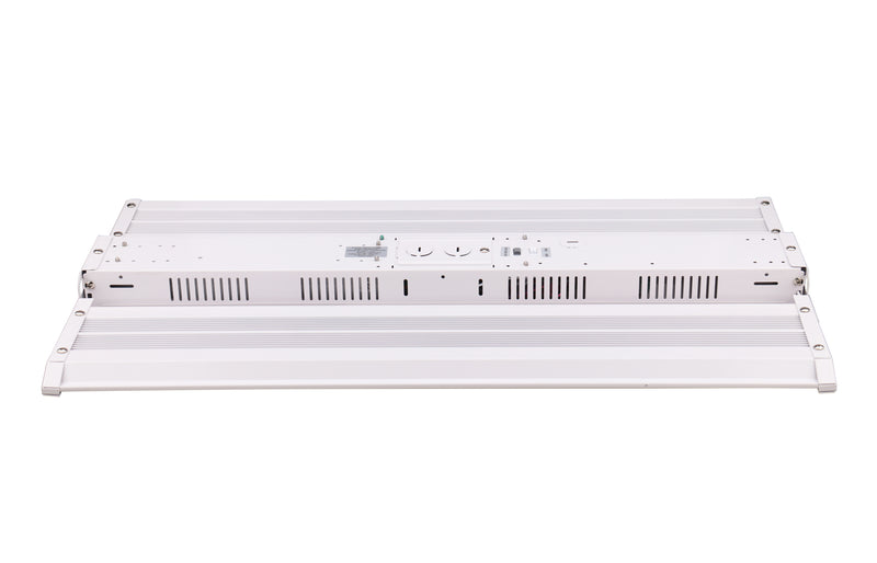 Oslo Compact Linear High Bay Fixture, 42,000 Lumens, Wattage and CCT Selectable, 120-277V