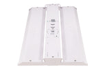 Oslo Compact Linear High Bay Fixture, 23,100 Lumens, Wattage and CCT Selectable, 277-480V