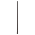 Quick Ship - 20 Foot Round Tapered Steel Light Pole, 5.8 Inch Diameter, 11 Gauge