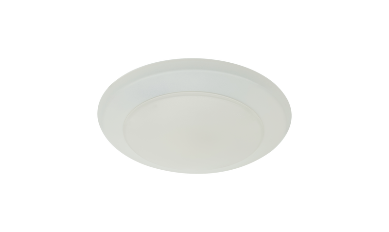 6" Flush Mount Disk Light, 1000 Lumens, CCT Selectable, 120V