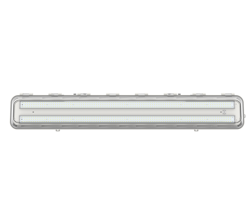 4FT LED Linear Explosion Proof Light, Class 1 Division 2, 7000 Lumens, 50W, 5000K, Beam Angle 120 degree, 100-277V, R Series