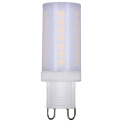 5 Watt; JCD LED; Frost; 3000K; G9 Base; 120 Volt