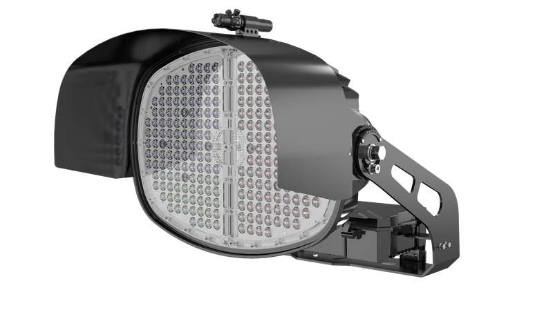 LED Stadium Light, 124,000 Lumens, 800W, 5700K, 200-480V