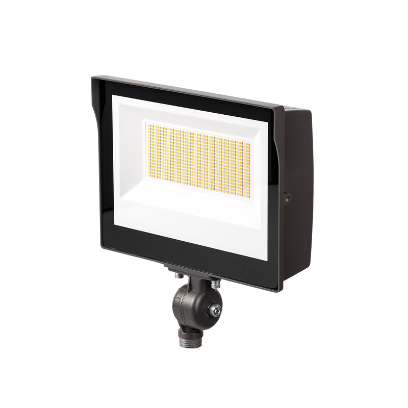 2PK Origin LED Medium Flood Light, 12,007 Lumen Max, Wattage and CCT Selectable, Knuckle & Trunnion, 120-277V