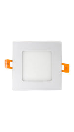 4" LED Square Ultra Slim Recessed Light, 9 Watt, CCT Selectable, 120V