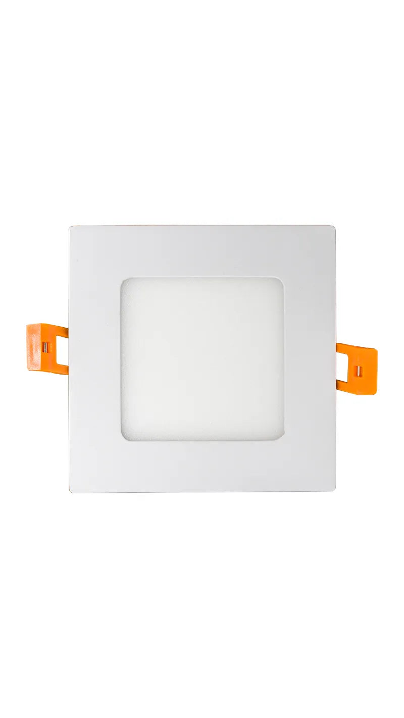 4" LED Square Ultra Slim Recessed Light, 9 Watt, CCT Selectable, 120V