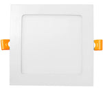 6" LED Square Ultra Slim Recessed Light, 15 Watt, CCT Selectable, 120V