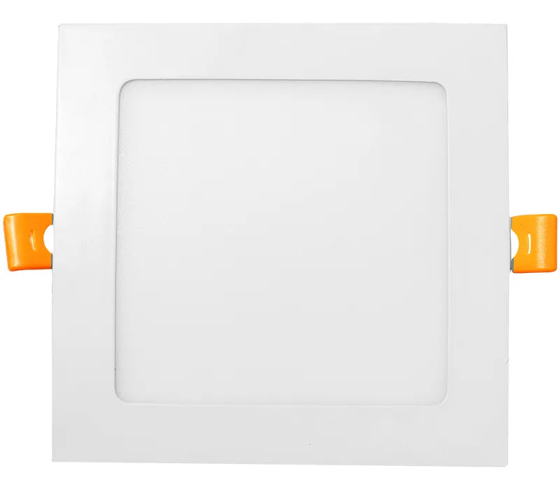 6" LED Square Ultra Slim Recessed Light, 15 Watt, CCT Selectable, 120V