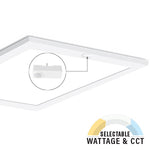 LED 2X2 SPEC-SELECT™ Back Lit Flat Panel, Wattage and CCT Selectable, Dimmable, 120-277V