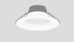 Innofit LED 6" Downlight Retrofit, 2,100 Lumens, 9W/13W/16W Selectable, 120-277V, 3000K/3500K/4000K CCT Selectable