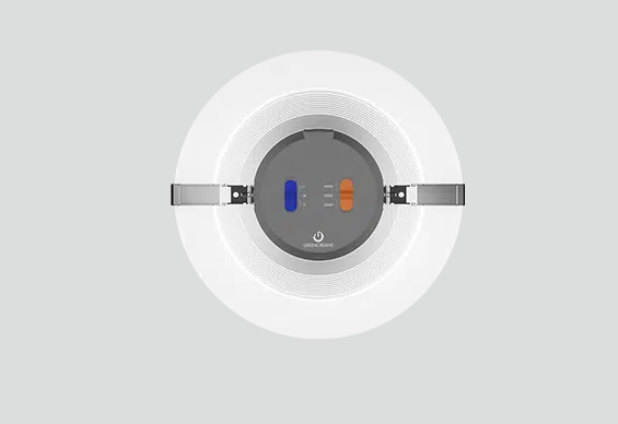 Innofit LED 8" Downlight Retrofit, 3,000 Lumens, 12W/16W/23W Selectable, 120-277V, 3000K/3500K/4000K CCT Selectable