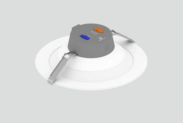 Innofit LED 9.5" Downlight Retrofit, 3,650 Lumens, 16W/24W/28W Selectable, 120-277V, 3000K/3500K/4000K CCT Selectable