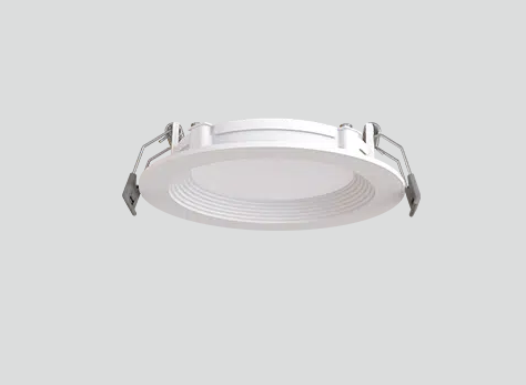 4" Round Multifit Flat Recessed Light, 600 Lumens, 8.5W, 120-277V, CCT Selectable 2700K/3000K/3500K/4000K/5000K