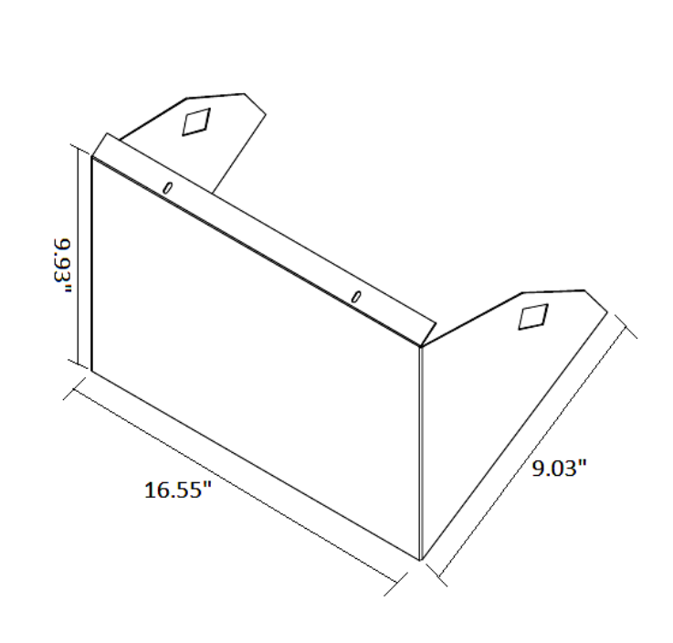 Shield for Westgate WML-120 Wall Pack