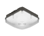 LED Canopy Parking Garage Light, 5000-9000 Lumens, 4000K, 120-277V or 347-480V, Bronze Finish