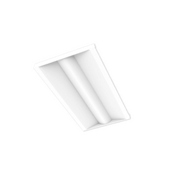 2x4 Foot LED Volumetric Troffer, 7000 Lumen Max, Wattage and CCT Selectable, 120-277V