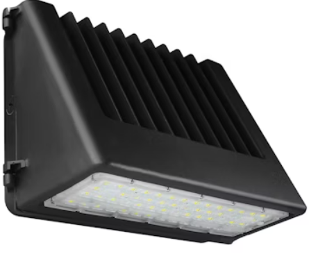 Wall Pack: FC-Line, 11,600 Lumen Max, Wattage and CCT Selectable, 120-277V, Black or White Finish