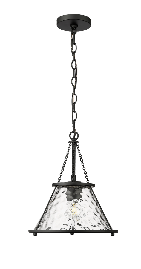 Javis 1-Light Pendant light Matte Black or Polished Nickel, Javis Collection