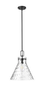 Barlon 1-Light Pendant light Matte Black, Modern Gold or Polished Nickel Barlon Collection