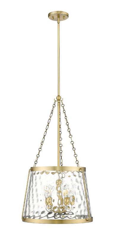 Adabella 5-Light Pendant light Matte Black, Polished Nickel or Vintage Brass, Adabella Collection