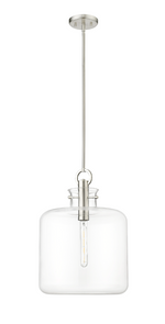 Hayloft 1-Light Pendant light Brushed Nickel or Matte Black, Hayloft Collection