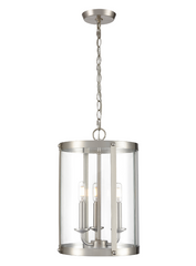 Aydenn 3-Light Pendant light Brushed Nickel or Matte Black, Aydenn Collection