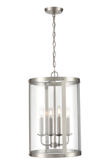 Aydenn 4-Light Pendant light Brushed Nickel or Matte Black, Aydenn Collection