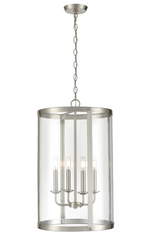 Aydenn 4-Light Pendant light Brushed Nickel or Matte Black Finish, Aydenn Collection