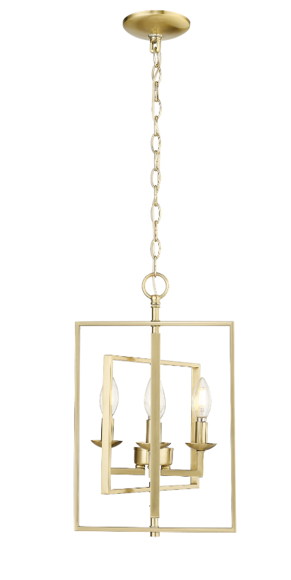 Nellis 4-Light Pendant light Modern Gold, Nellis Collection