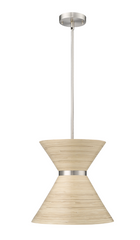 Jaycen 1-Light Pendant light Brushed Nickel, Jaycen Collection