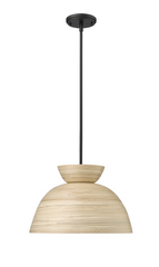 Jaycen 1-Light Pendant light Matte Black, Jaycen Collection