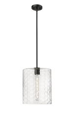 Ashli 1-Light Pendant light Matte Black, Ashli Collection