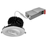 SnapTrim-Line: 4" Gimbal Downlights, CCT Selectable, 12W or 18W, 120V