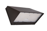 LED Traditional Cutoff Wall Pack, 17,760 Lumen Max, Wattage and CCT Selectable, Integrated Photocell, 120-277V