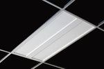 2x4 Back-Lit LED Designer Panel, 5500 Lumen Max, Wattage and CCT Selectable, Emergency Backup Option, 120-277V