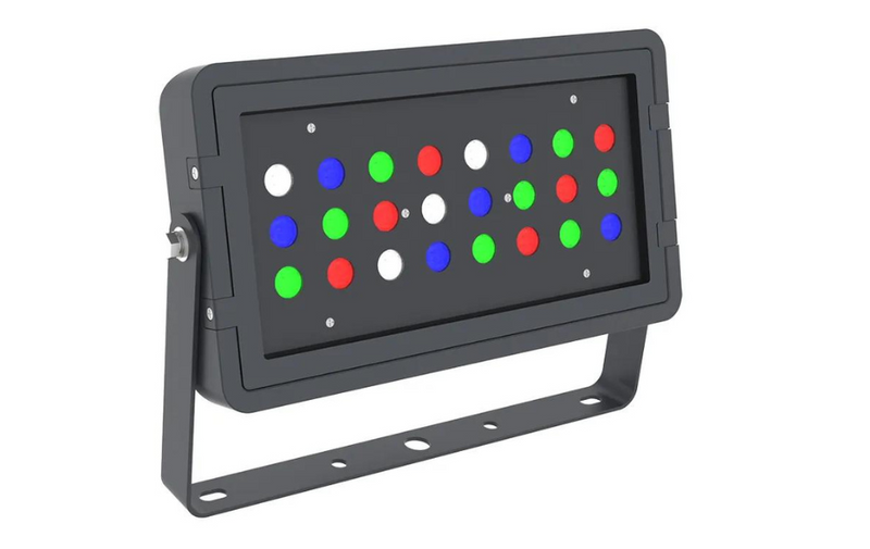 DMX 512 Compatible RGBW Square Flood Light, 96W