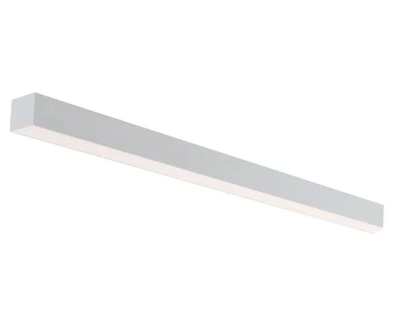 4FT T-Grid Linear Flat Lens, 4400 Lumen Max, Wattage and CCT Selectable, 120-277V