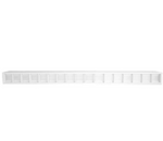 3FT Superior Architectural Seamless Linear Lights with White Louver Lens, 3551 Lumen Max, 30W, CCT Selectable, 120-277V