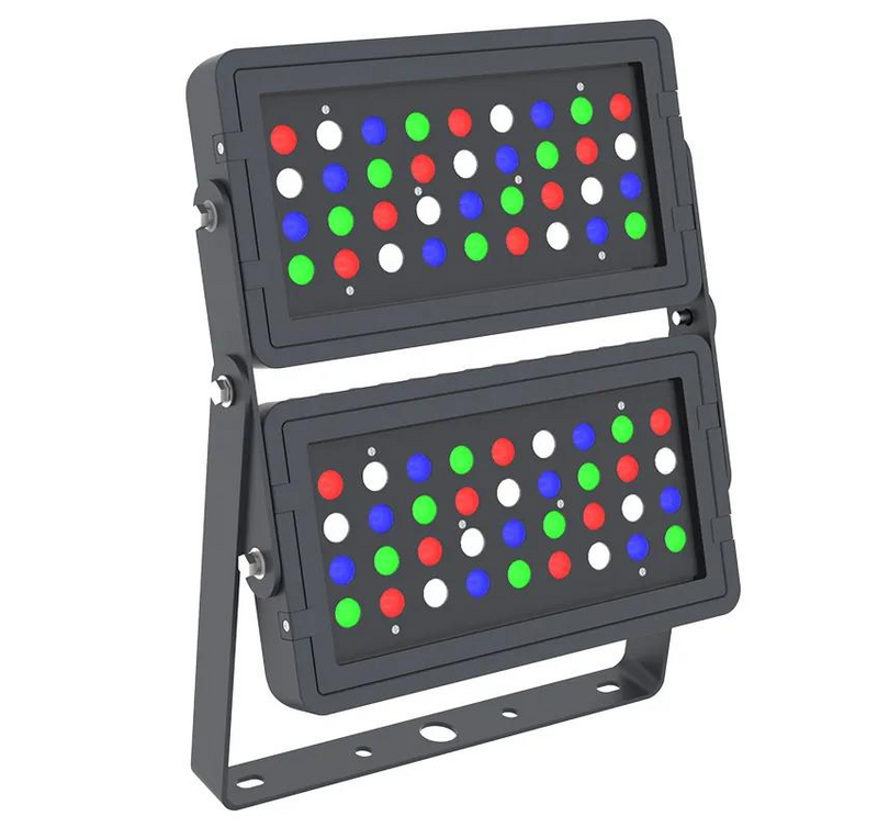 DMX 512 Compatible RGBW Square Flood Light, 192W