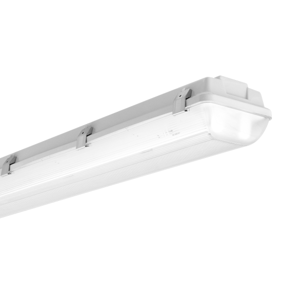 4FT 2 Lamp, Vapor Tight Fixture, LED Ready, 120-277V