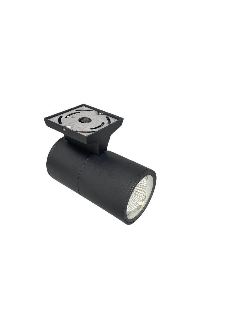 4" LED Architectural Outdoor Wall Mount Cylinder Light, 1650 Lumens, 15W, CCT Selectable, 120-277V, Black or White