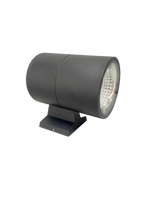 6" LED Architectural Outdoor Wall Mount Cylinder Light, 2750 Lumens, 25W, CCT Selectable, 120-277V, Black or White