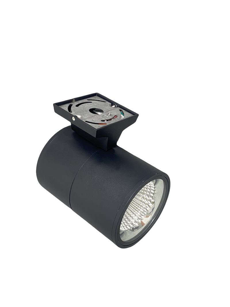 6" LED Architectural Outdoor Wall Mount Cylinder Light, 2750 Lumens, 25W, CCT Selectable, 120-277V, Black or White