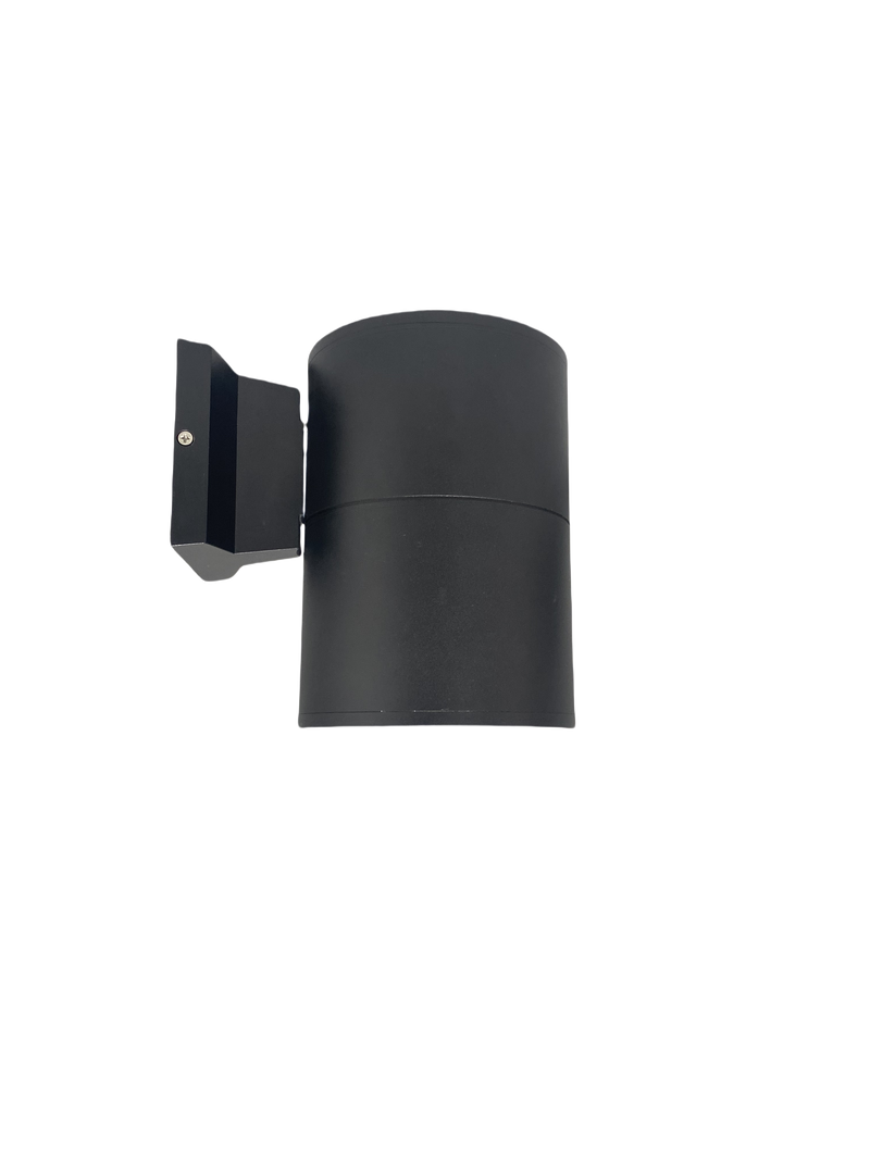 6" LED Architectural Outdoor Wall Mount Cylinder Light, 2750 Lumens, 25W, CCT Selectable, 120-277V, Black or White