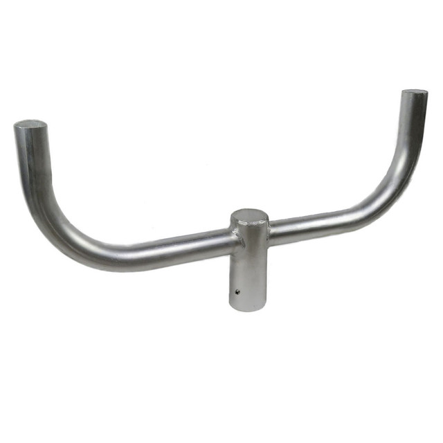 Aluminum Bullhorn with 2 Arms at 180 Degrees